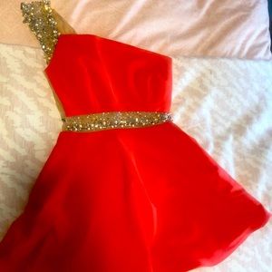 Custom made prom dress